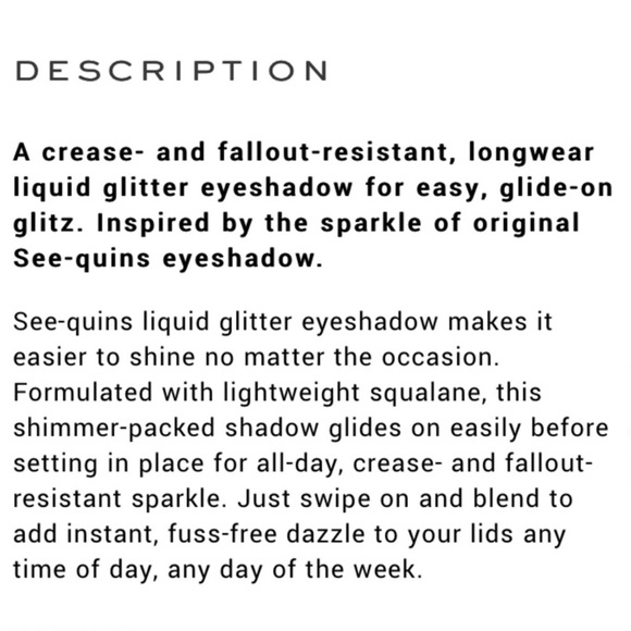 Marc Jacobs See-Quins Glam Glitter Liquid Eyeshadow Copperaazi - Picture 16 of 16